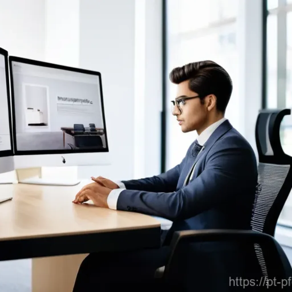 포트폴리오 경력 디자인의 심리적 요소 - The Irresistible First Impression:**
"A young, smartly dressed professional (ambiguous gender, diver...