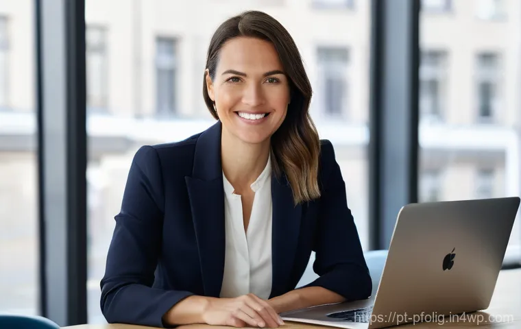 포트폴리오 경력 디자인을 위한 멘토링 활용법 - **"The Dynamic Portfolio Professional"**
    A vibrant, medium shot of a confident and diverse woman...