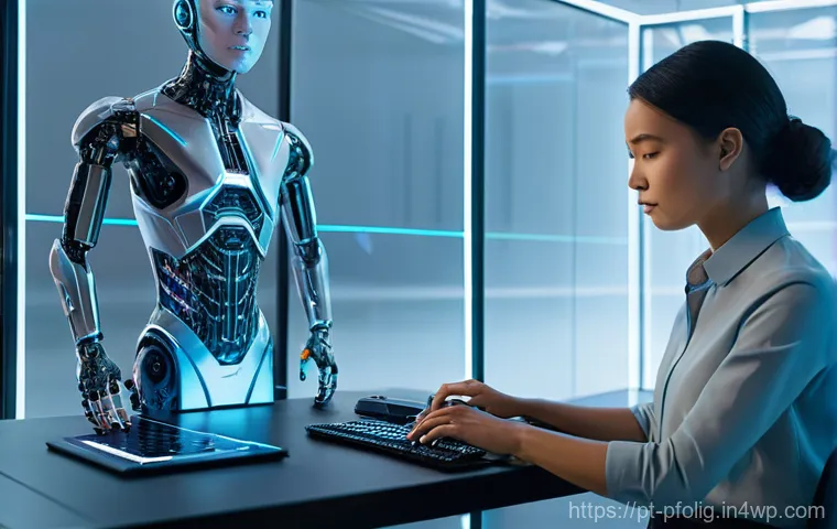 포트폴리오 경력 디자인을 위한 취업 시장 분석 - **Prompt:** A dynamic, bright, and modern office setting where a diverse group of professionals, age...