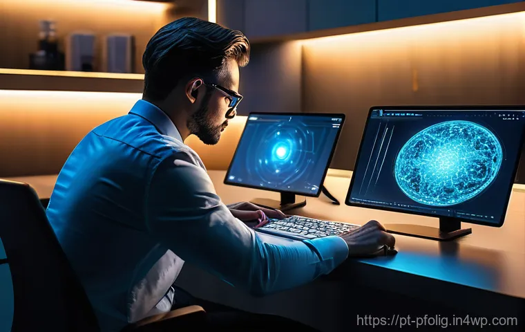 프리랜서의 포트폴리오 경력 디자인 전략 - "

**Image Prompt 2: Harmonizing Human Insight with AI Innovation**

"A focused and creative freelan...