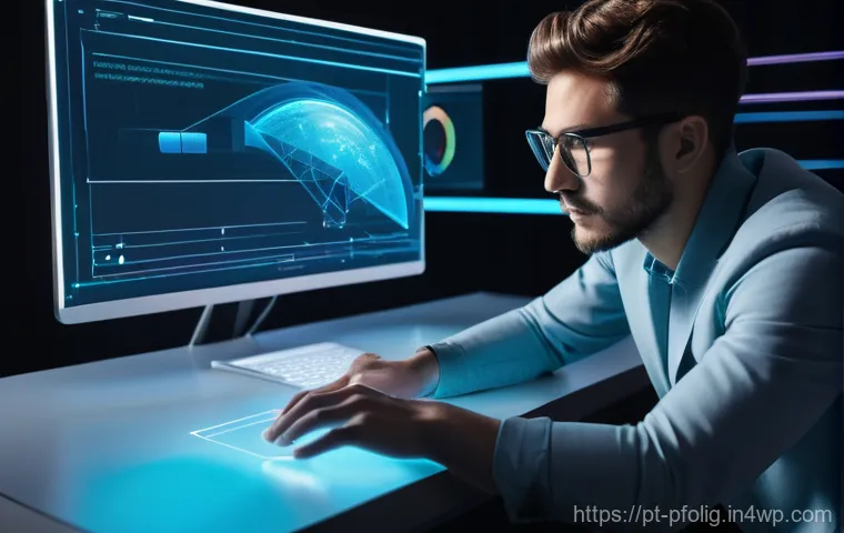 다양한 산업에서의 포트폴리오 경력 디자인 사례 - **Engaging Digital Portfolio Presentation with Storytelling:**
"A medium shot of a focused femal... 다양한 산업에서의 포트폴리오 경력 디자인 사례 - **Engaging Digital Portfolio Presentation with Storytelling:**
"A medium shot of a focused femal...