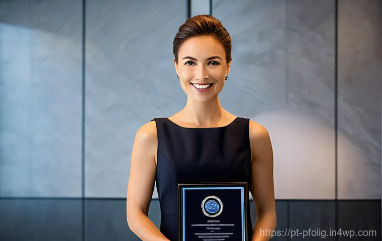 포트폴리오 경력 디자인의 심리적 접근법 - **Prompt:** A male UX designer, in his early 30s, confidently presenting a project. He is standing i...